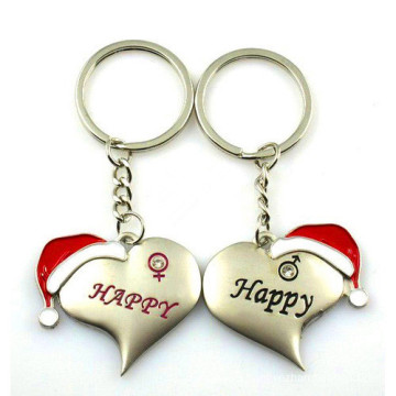 Custom Christmas Gift Metal Keychains (CG-100)